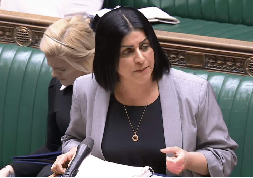 英国司法大臣马哈茂德（Shabana Mahmood）